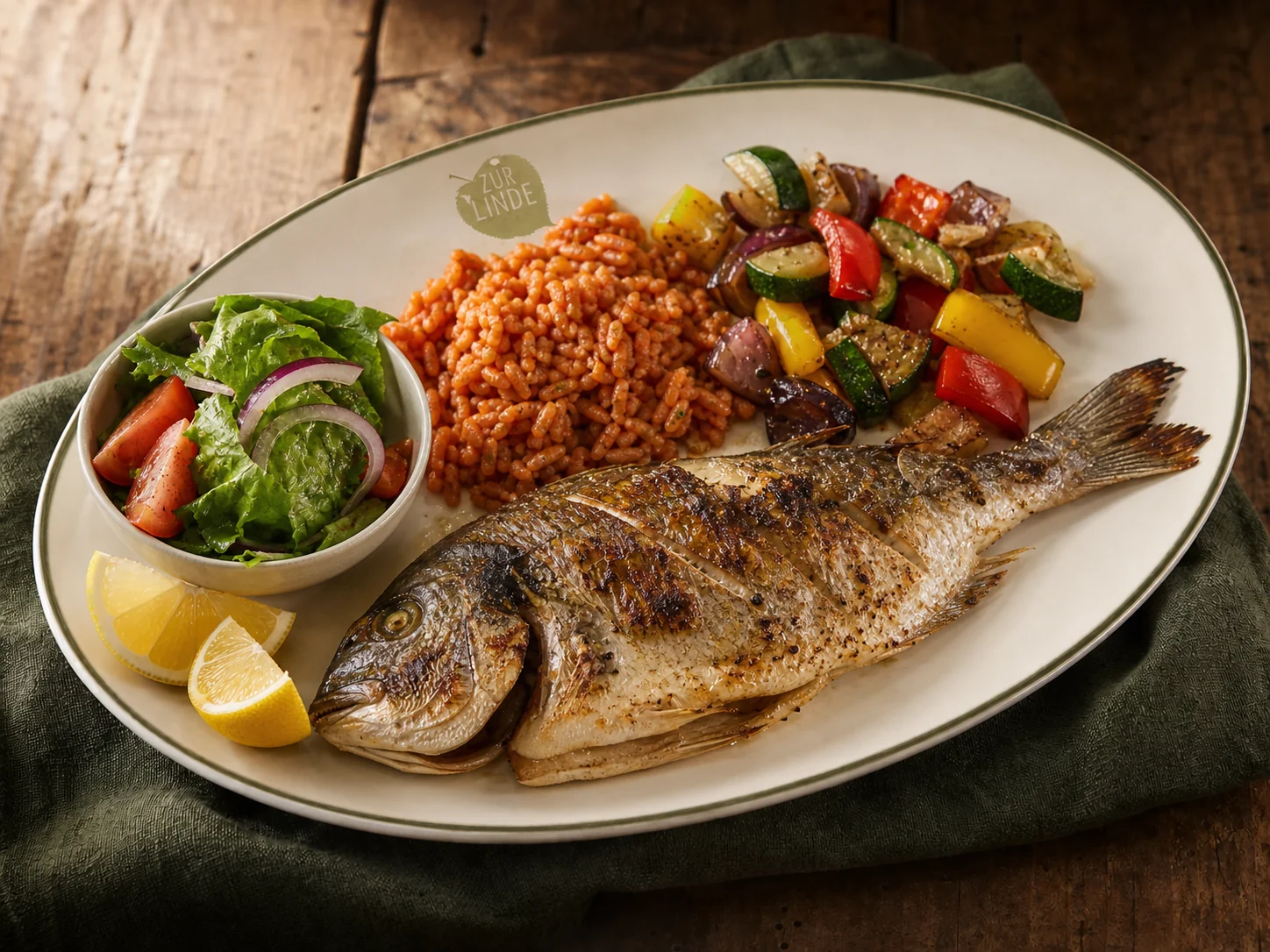 Dorade vom Grill