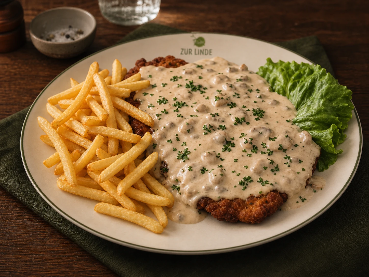 Schnitzel alla Creme